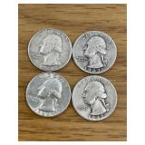 Silver Washington Quarters