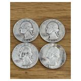 Silver Washington Quarters
