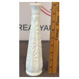 Vintage Hoosier White Milk Glass Bud Vase
