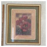 Framed Floral Wall Art