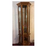 Lighted Curio Display Cabinet