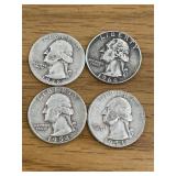 Silver Washington Quarters