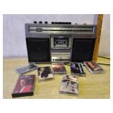 Vintage General Electric Stereo Cassette Player