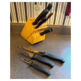 Farberware Knives and Block