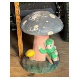 Vintage Concrete Garden Statue