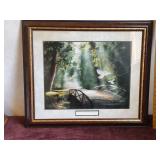 Framed Home Interior Print 'Serenity's Path'