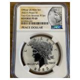2023 S Reverse Proof 69 Peace Dollar