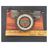 Vintage Simplex Special Index Typewriter
