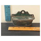 Antique Tin Match Holder