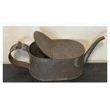 Vintage Galvanized Metal Oiler