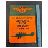 Vintage Ande Rooney Porcelain Sign