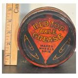 Vintage Red Top Axle Grease