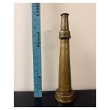 Vintage Brass Fire Hose Nozzle