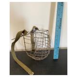 Vintage Livestock Muzzle