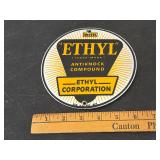 Vintage Porcelain ï¿½Ethylï¿½ Sign