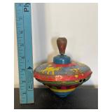 Vintage Ohio Art Tin Litho Spinning Top