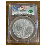 2024 CAC MS70 Silver Eagle