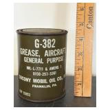 Socony Mobil Oil General Purpose Grease Can