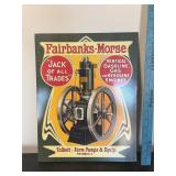Fairbanks-Morse 'Jack of All Trades' Metal Sign