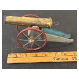 Vintage Tin Cannon