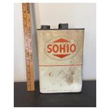 Vintage SOHIO Oil Can