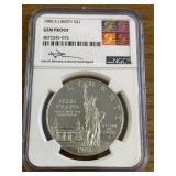 1986 S GEM PROOF Silver Liberty Dollar