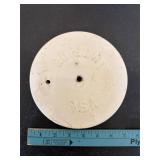 Thomas A. Edison Porcelain Battery Jar Lid