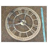Large Roman Numeral Battery Operated Wall Clock