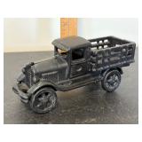 Vintage Cast Iron Stake Bed Truck