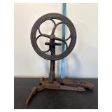 Antique Cast Iron Foot Powered Dental Drill Base