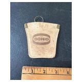 Leather SOHIO Promotional Key Holder