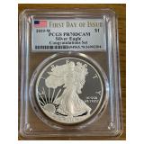2019 W PCGS PR70 DCAM Silver Eagle