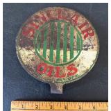 Vintage Sinclair Oils Gas Station Pump Plate