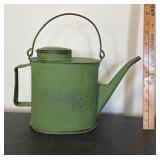 Vintage Galvanized Railway Issued Can