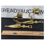 MCM Brass Sconces