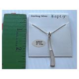 Apt. 9 Sterling Necklace