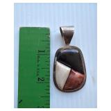 Jay King Desert Rose Trading Sterling Pendant