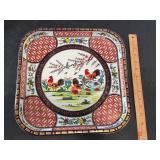 Vintage Daher Decorated Ware Metal Tray