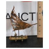 Vintage Copper Sailboat