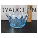 Light Blue Art Glass Bowl