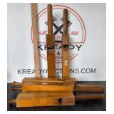 Antique Wooden Organ Pipes