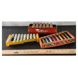 Vintage Toy Xylophones