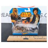 Hot Wheels Star Wars Cars Chewbacca & Han Solo