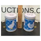 Vintage Tin Shakers