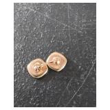 14 Kt Gold Cufflinks