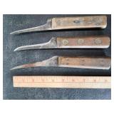 Vintage Butcher Knives