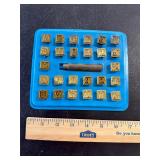 Vintage Craftool Co Leather Stamp Set