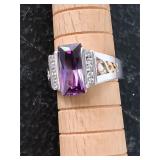 Size 8 Sterling Ring