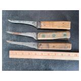 Vintage Butcher Knives