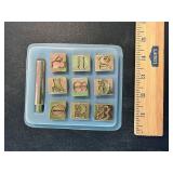 Vintage Craftool Co Leather Stamp Set